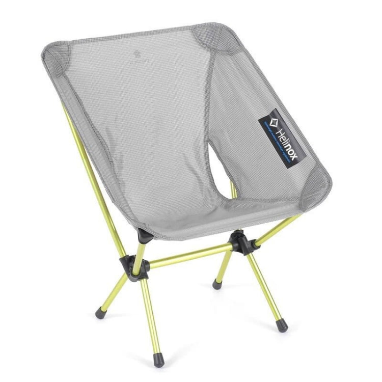 Helinox • Chair Zero L 極輕量戶外椅 (灰椅 ✕ 黃綠色骨架) Grey ✕ Melon