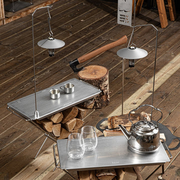 Wild Wild West ✕ Hideoff • 聯名 Log Table 輕量焚火桌 (鋁合金天板) 附原廠收納袋