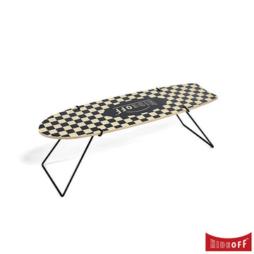 HIDEOFF • 1P TABLE 衝浪板桌 (黑白棋盤) #絕版出清_售完為止