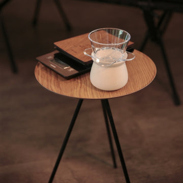 Helinox • Table O Home 輕量小圓茶几 (橡木/核桃木 兩款)