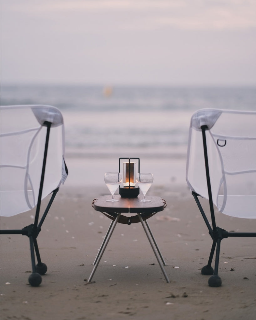 PROLOG TOTE TABLE｜實木手提桌 (OVAL 橢圓款)｜胡桃木/橡木 兩種款式