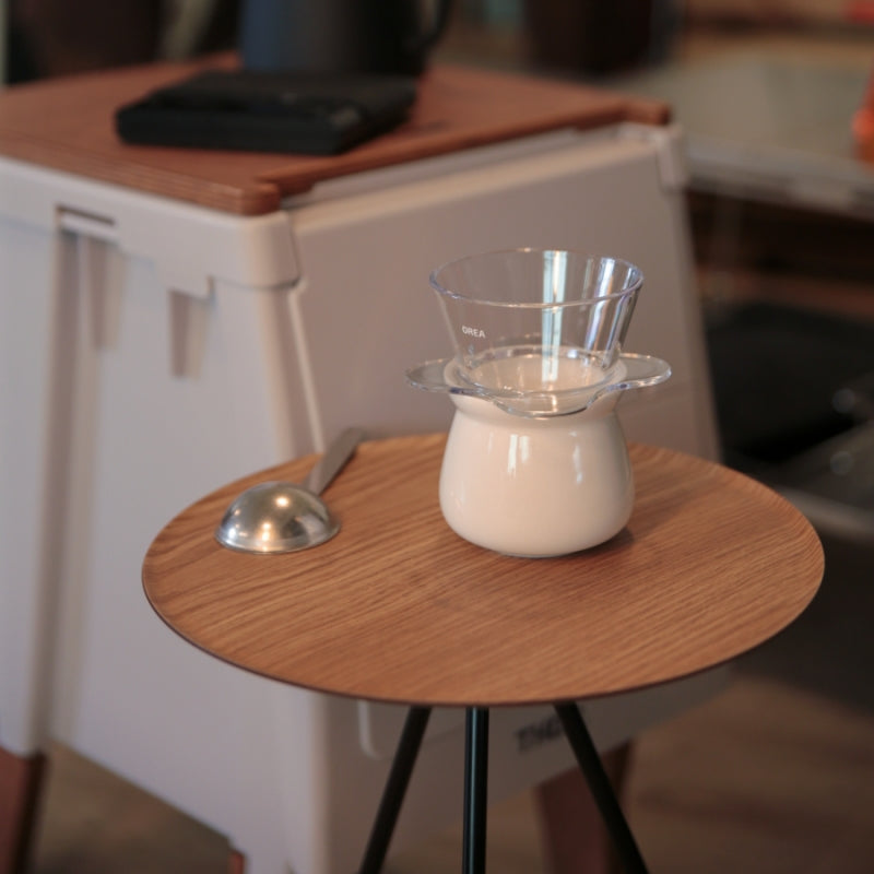 Helinox • Table O Home 輕量小圓茶几(橡木/核桃木兩款)
