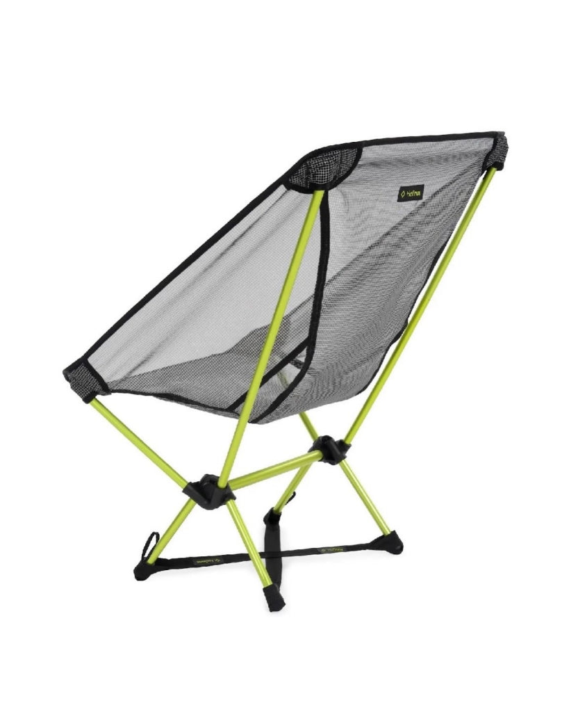 Helinox｜Chair Zero LT 極致輕量椅 (Ghostgrid™ 布料 w/ 黃綠色骨架)