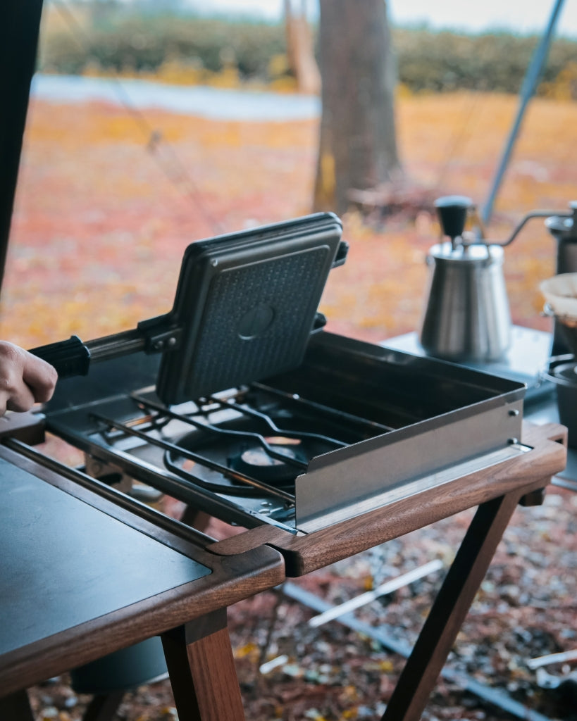 CAMP GEEKS • 不鏽鋼折疊擋風板 (SP GS-450/450R 平板爐專用)