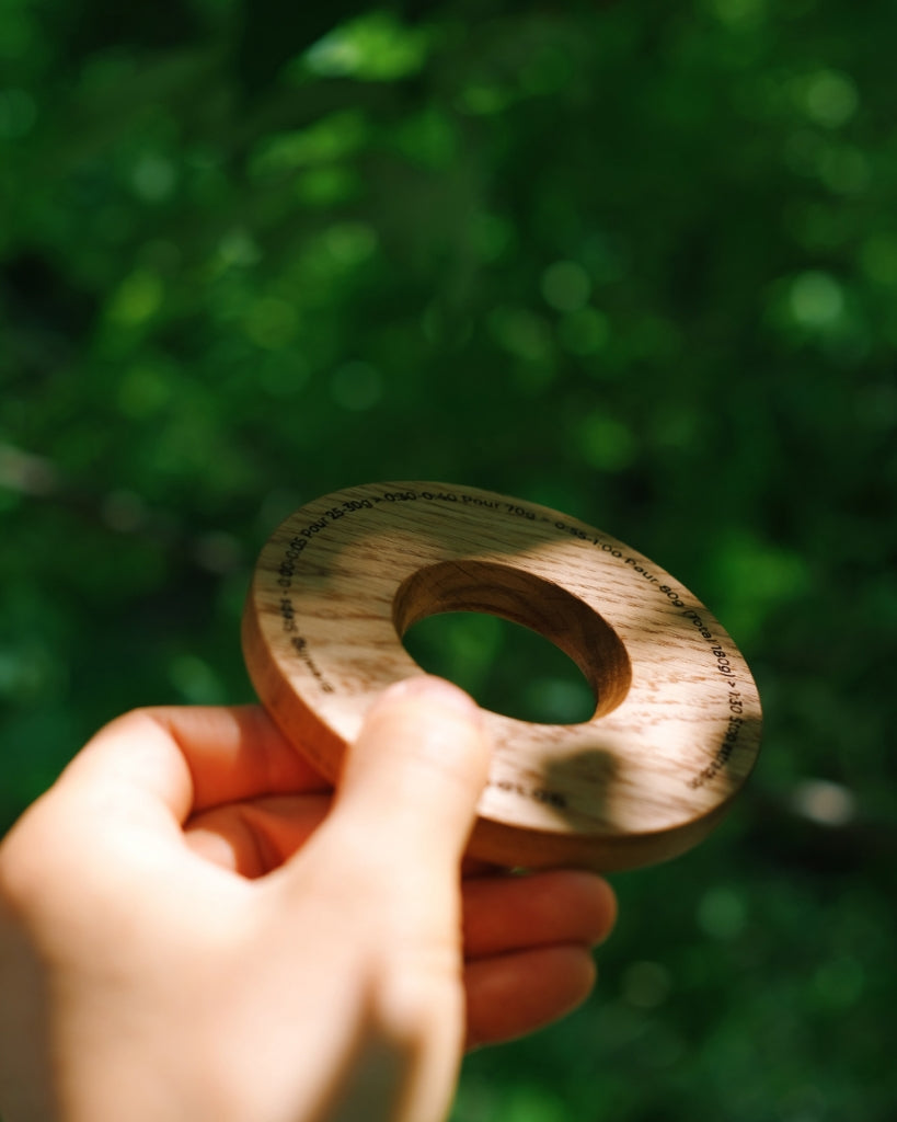 PROLOG｜實木濾杯底座｜ORIGAMI PINN 陶瓷濾杯專用｜Wooden Dripper Holder for ORIGAMI PINN