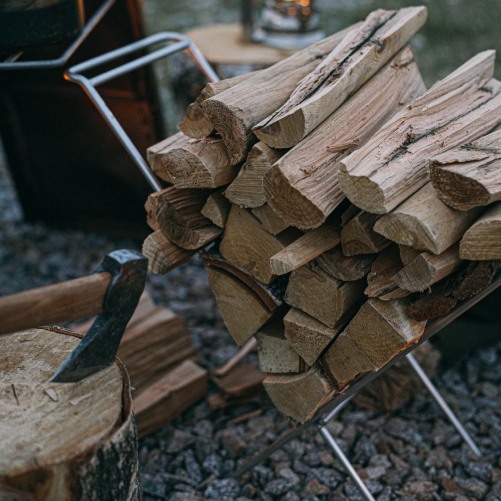 Wild Wild West • Log Table 輕量焚火桌(不鏽鋼天板) 附原廠收納袋