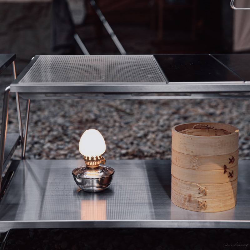 CAMP GEEKS • Ms-System 2.5單位不鏽鋼雙層桌｜一單位蓋板｜相關選配件