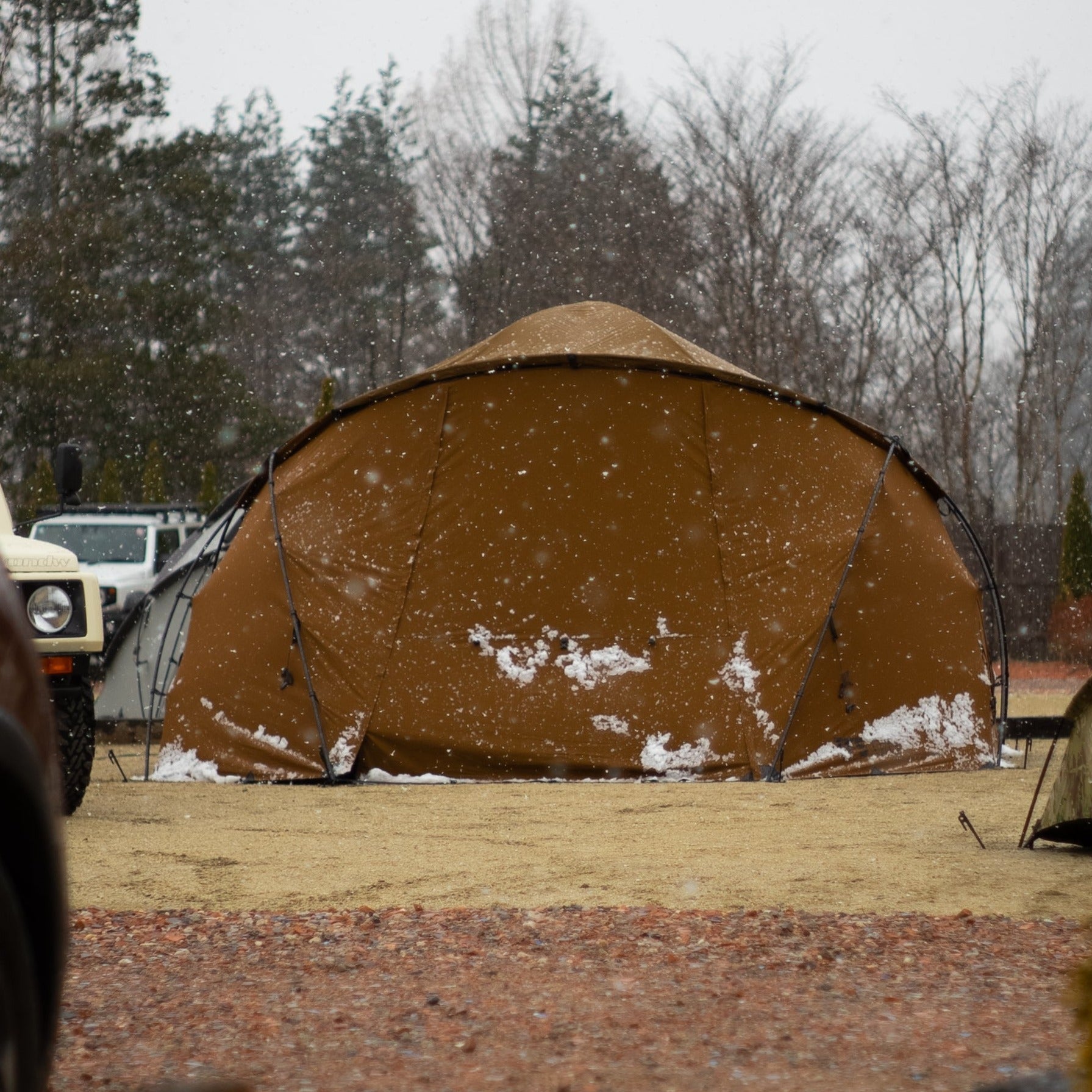 0/0 nerudesignworks ✕ TFStents｜Patio Tent 望空帳篷(黑/沙棕2色)