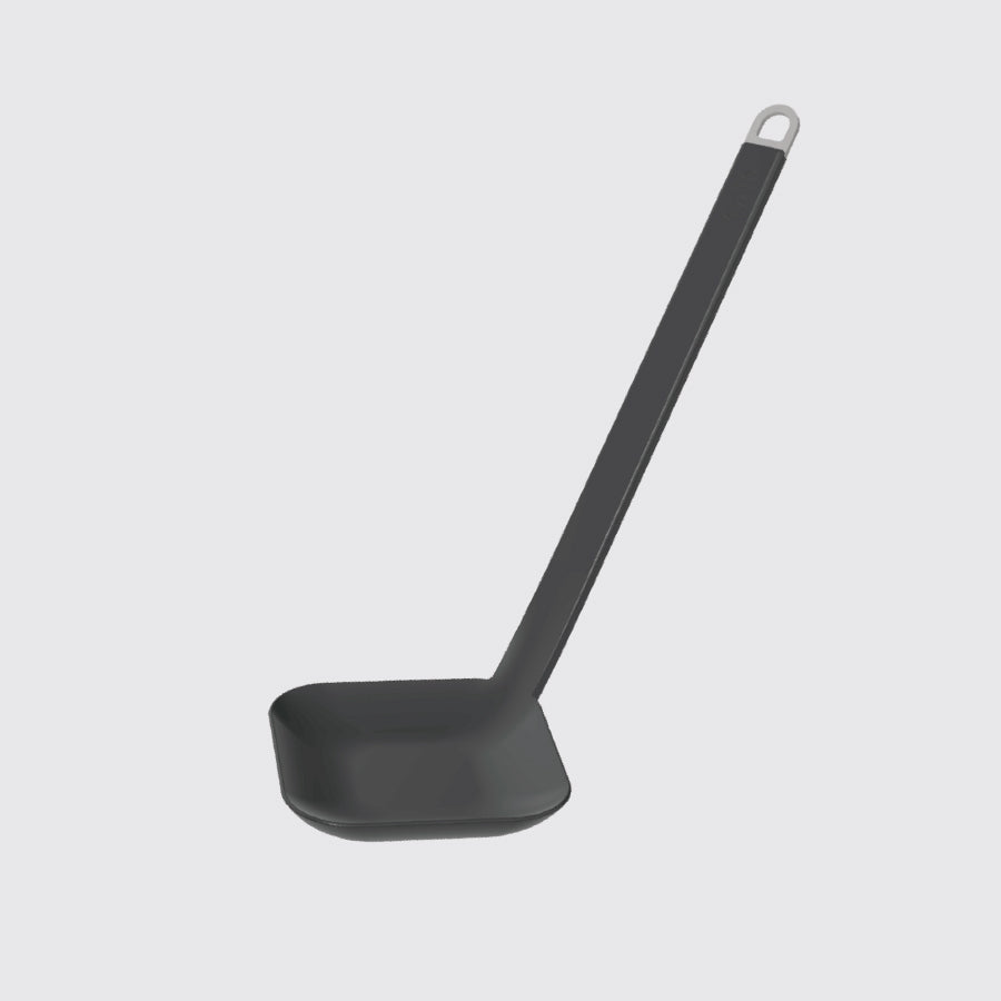 日本燕三條 4w1h • 超實用耐熱湯杓 Cooking Ladle｜湯杓 × 刮刀合一｜深淺剛好，可吊掛設計超方便