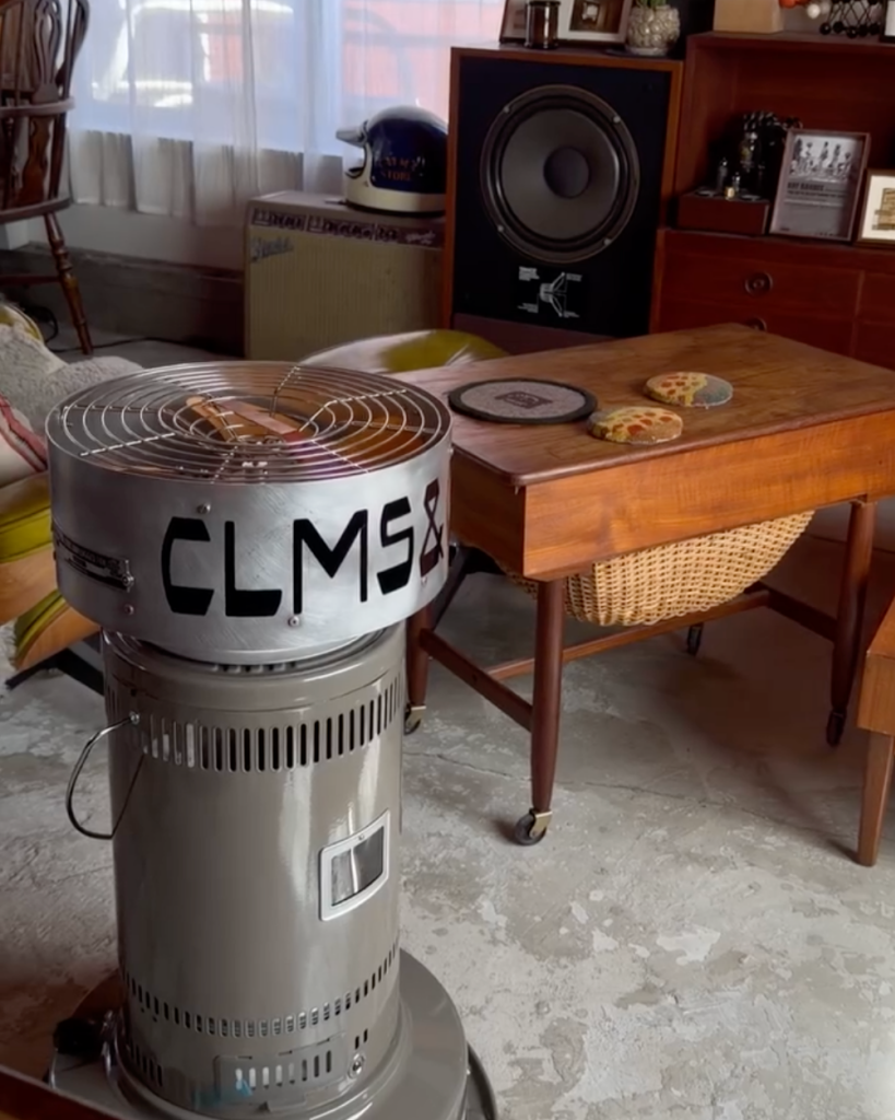 NAMSAN WORKS ✕ Calma Store 聯名｜熱能驅動風扇｜暖爐風扇｜THE THERMOELECTRIC FAN CLMS EXCLUSIVE