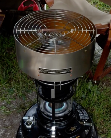 NAMSAN WORKS ✕ Calma Store 聯名｜熱能驅動風扇｜暖爐風扇｜THE THERMOELECTRIC FAN CLMS EXCLUSIVE