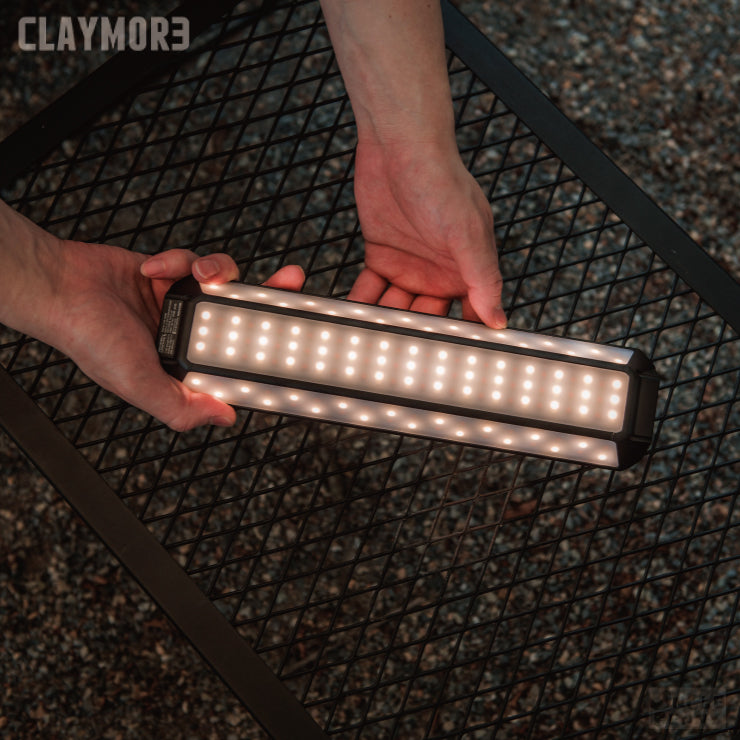 CLAYMORE • MULTI FACE L 高亮度營燈 (具藍芽功能，可搭配app操控) 黑/灰兩款配色 公司貨有保固
