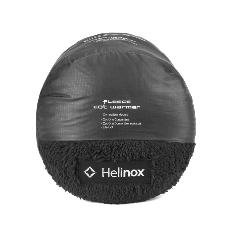 Helinox • 行軍床保暖刷毛床套 Fleece Cot Warmer Black