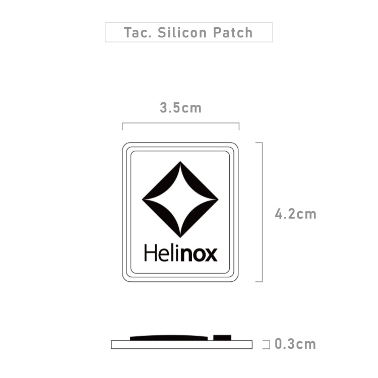 Helinox • 戰術Logo徽章 Tactical Silicone Patch