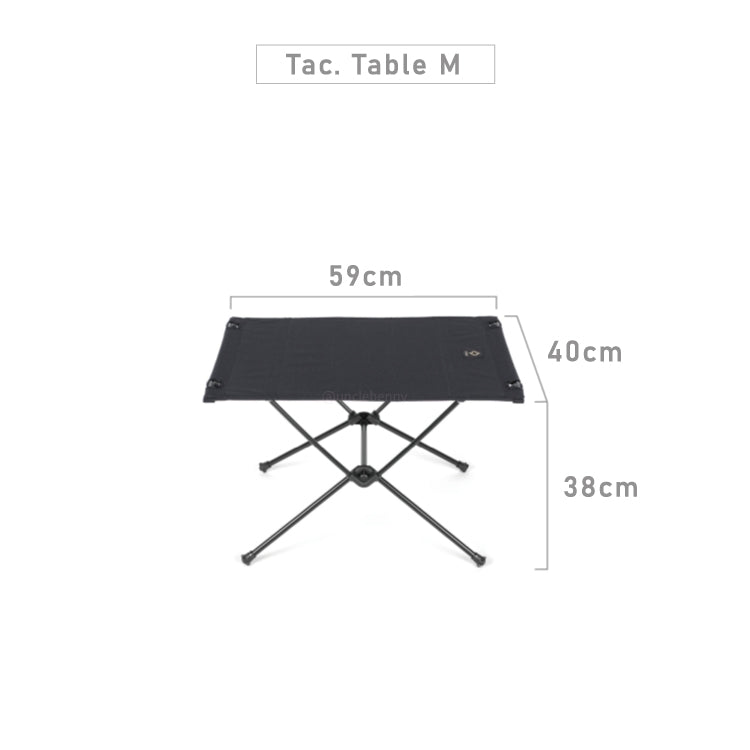 Helinox • Tactical Table M 輕量戰術桌 (黑) Black