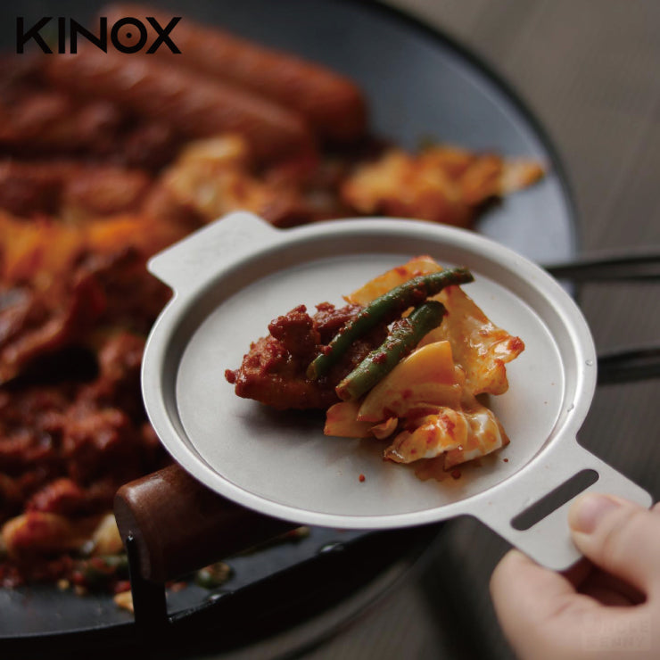 韓國KINOX • 2way 不鏽鋼淺碟蓋 STS 1T LID PLATE