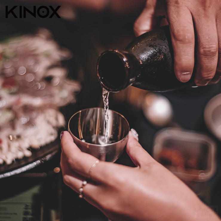韓國KINOX • 不鏽鋼小酒杯4入套組 STS SHOT GLASSES