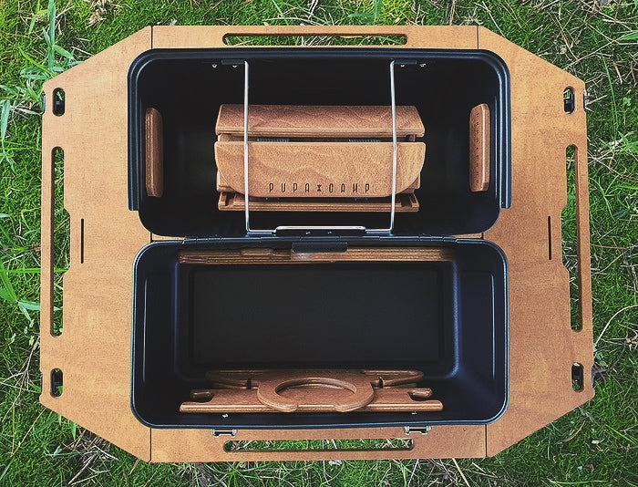 PUPACAMP • 拼木小桌板套組 (STANLEY 10QT/9.4L 午餐盒專用) ❸款可選 出貨不包含午餐盒