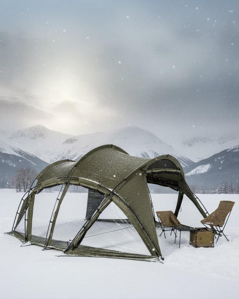 Helinox｜Tac W-Tarp 5.0 + Roof (帳篷+頂布組合) Military Tan 軍棕W