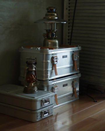NODEL DESIGN｜Beck Container 63L 裝備鋁箱 (附洞洞板 & 真皮扣帶套組)