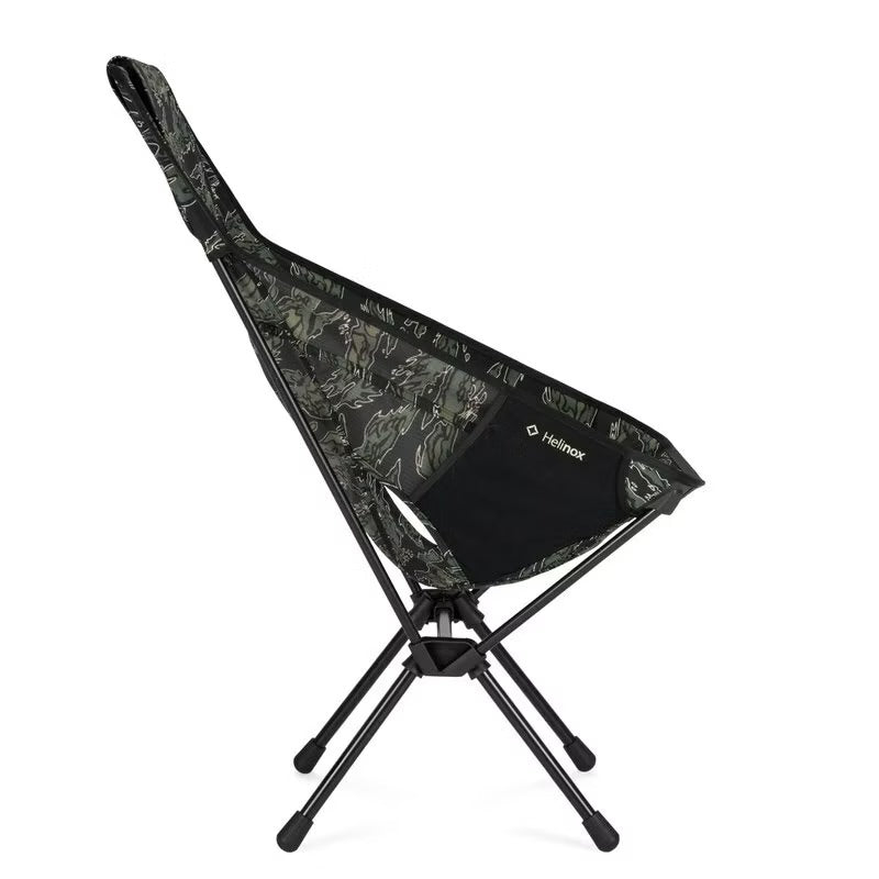 Helinox • Chair One Highback (re) 輕量高背戶外椅｜虎紋迷彩｜Xray Tiger Camo