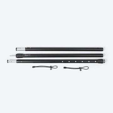 dac tarp pole Helinox|可調式DAC鋁合金營柱190-300cm|Tarp Pole 3000Adj Black