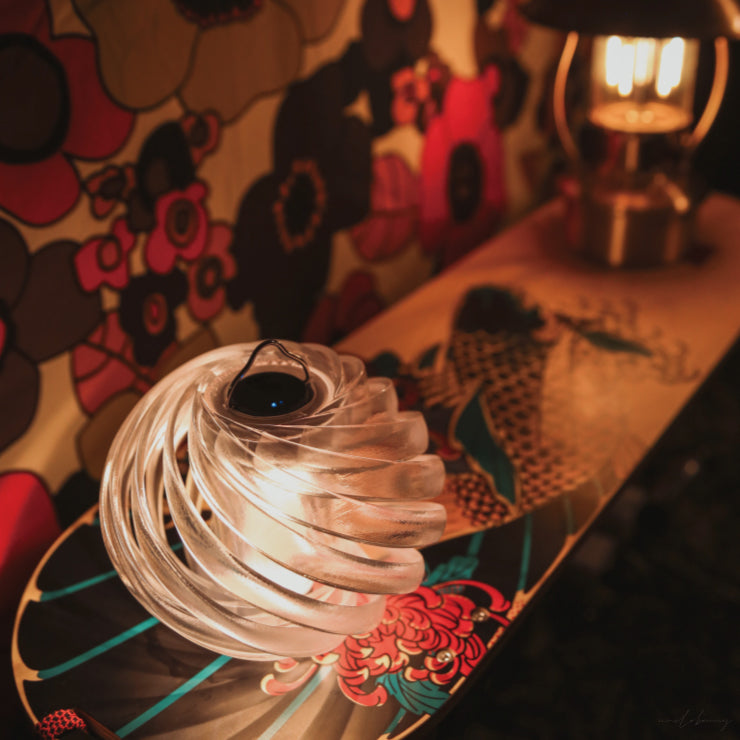 OLDDOG • UNI Shade 舞霓燈罩白霜/琉璃/墨影3款- a.k.a 螺旋丸燈罩熱銷