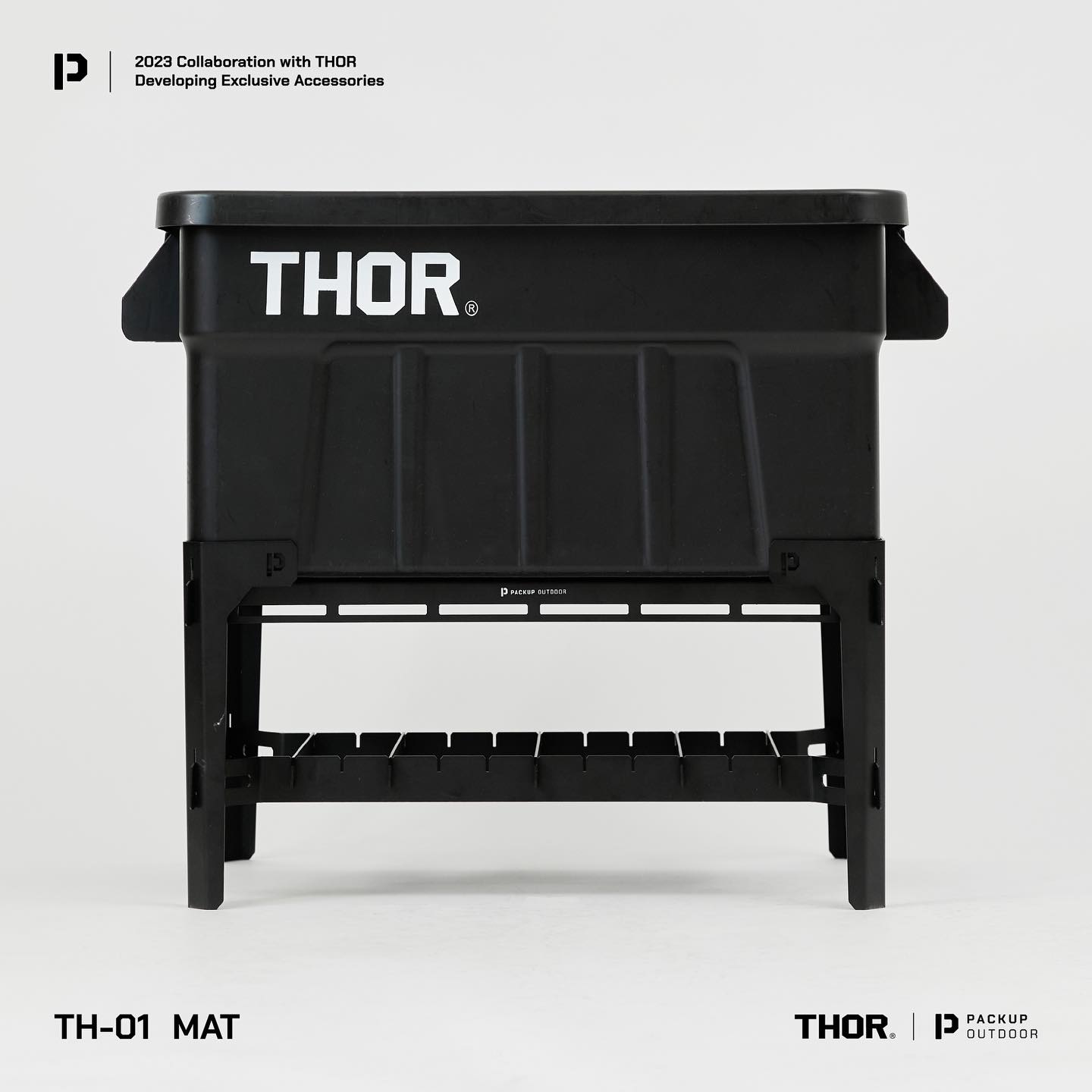 PACKUP OUTDOOR ✕ THOR 官方聯名配件 TH-01 MAT [筏] 收納箱架