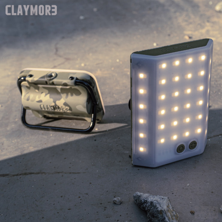 CLAYMORE • 𝟭𝟬週年限定 #迷彩版 3D廣角LED露營燈 3Face Mini Limited Edition CAMO