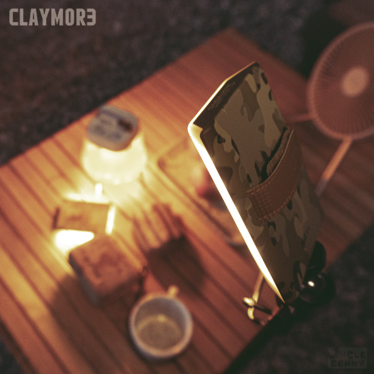 CLAYMORE • 𝟭𝟬週年限定 #迷彩版 3D廣角LED露營燈 3Face Mini Limited Edition CAMO