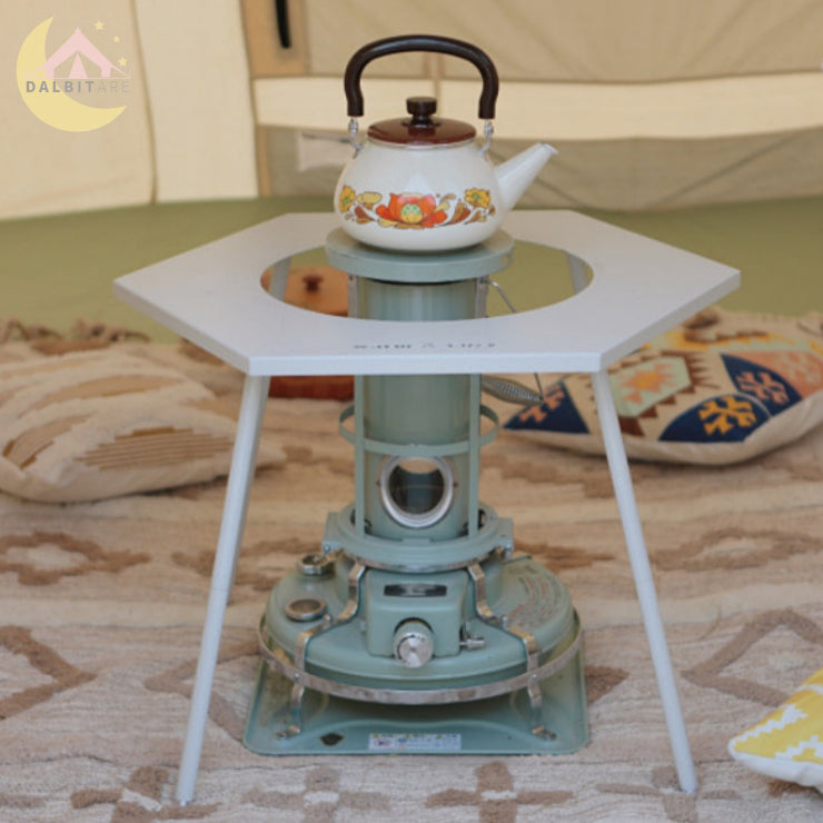 a blender sitting on top of a table 