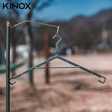 韓國KINOX • 2way 不鏽鋼摺疊掛架 CC Hanger (一組2支入/ 附收納袋)