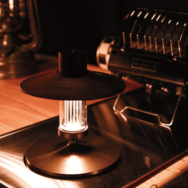 M3 桌燈超值套裝組-古銅棕色系(包含木燈罩/ 支架/ 底座/ 迷你三角架等配件) Table Lamp Package