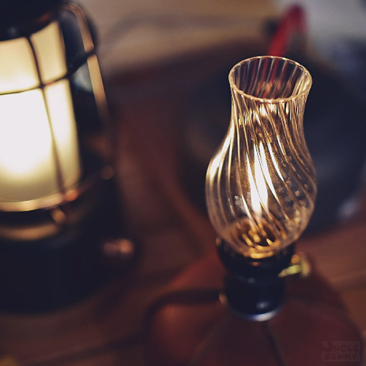 LUCIR • 復古螺旋玻璃-瓦斯燭燈 (mini款)