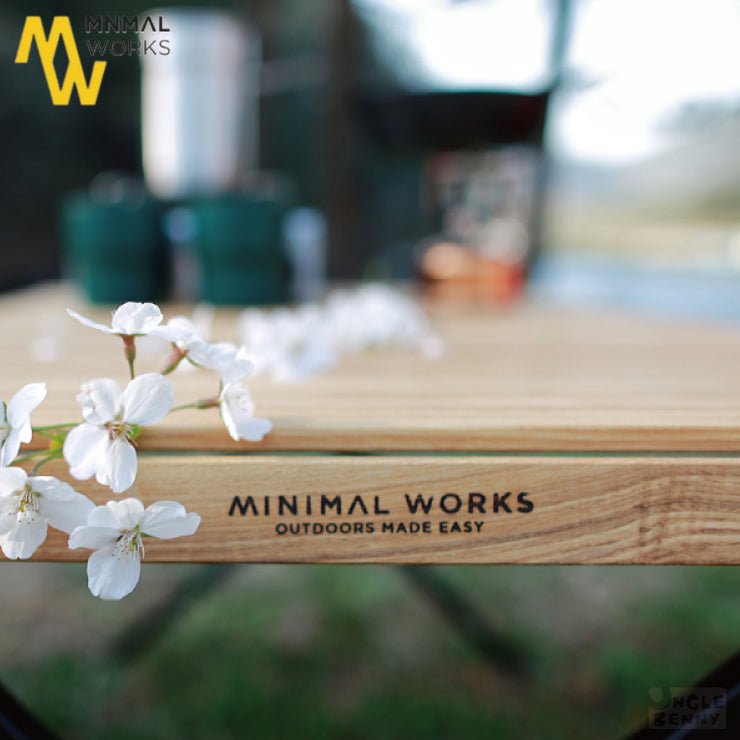 Minimal Works | Pampas Table | 彭巴白蠟木蛋捲桌 2.0 Ash