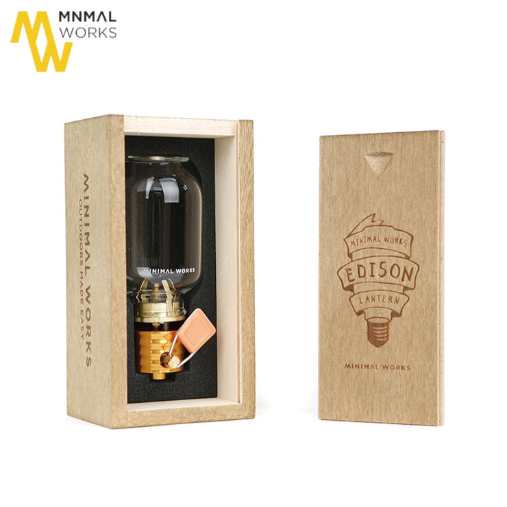 Minimal Works｜愛迪生瓦斯燭燈Edison Lantern-Orange｜橙金款