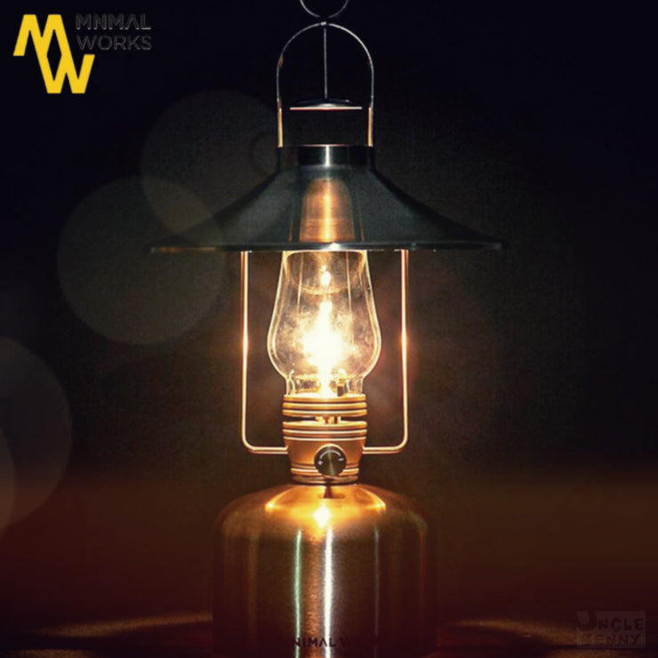 Minimal Works｜時空旅人氣氛瓦斯燈 Fillette lantern｜感性的經典設計