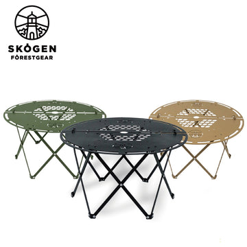 SKOGEN • 摺疊圓鐵桌(四款顏色) - 附原廠收納袋 K200 Round Metal Table