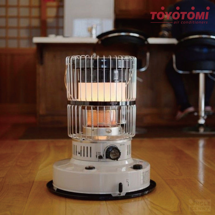 TOYOTOMI • KR-47A-C 二段目二次燃燒設計煤油暖爐(淺沙) 享三年保固